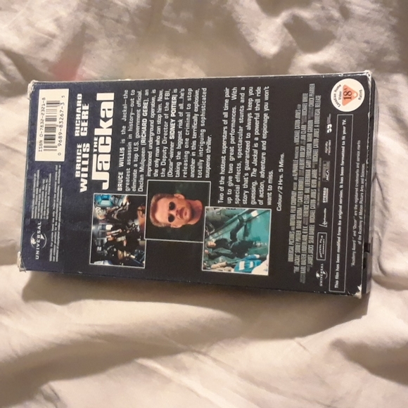 the jackal universal VHS video tape - Picture 3 of 4